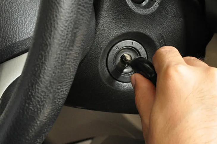 حالت ACC کلید استارت خودرو 