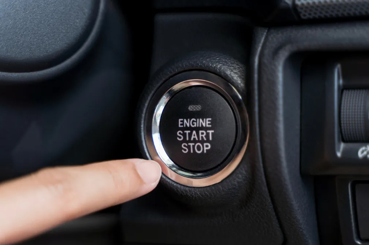 حالت ACC کلید استارت خودرو 