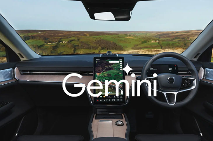  Google Gemini به کابین خودرو