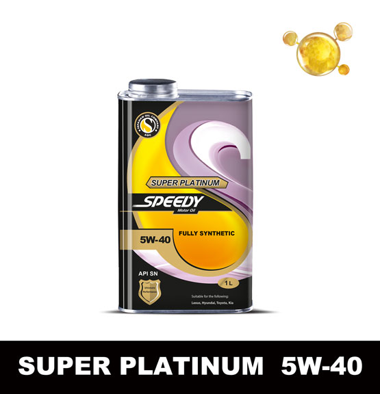 سوپر پلاتینیوم اسپیدی SN5W40 فلزی 1 لیتری 