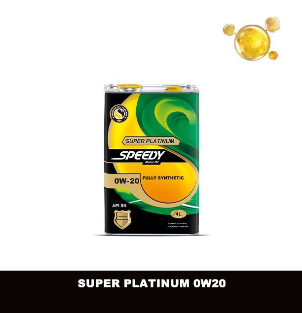 سوپر پلاتینیوم SN ۰W۲۰ چهار لیتری