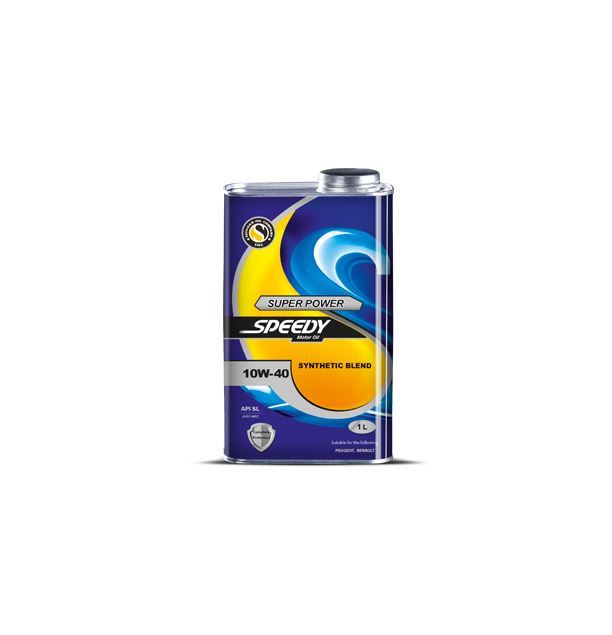 سوپر پاور اسپیدی 10W40 SL فلزی 1 لیتری اسپیشال 